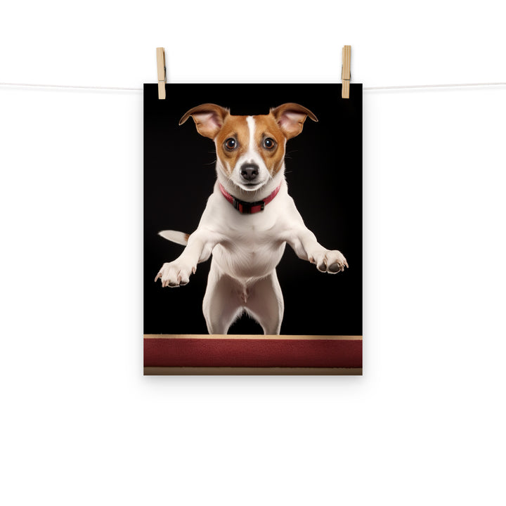 Jack Russell Terrier Photo paper poster - PosterfyAI.com