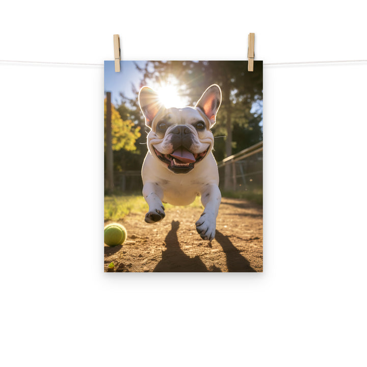 French Bulldog Photo paper poster - PosterfyAI.com
