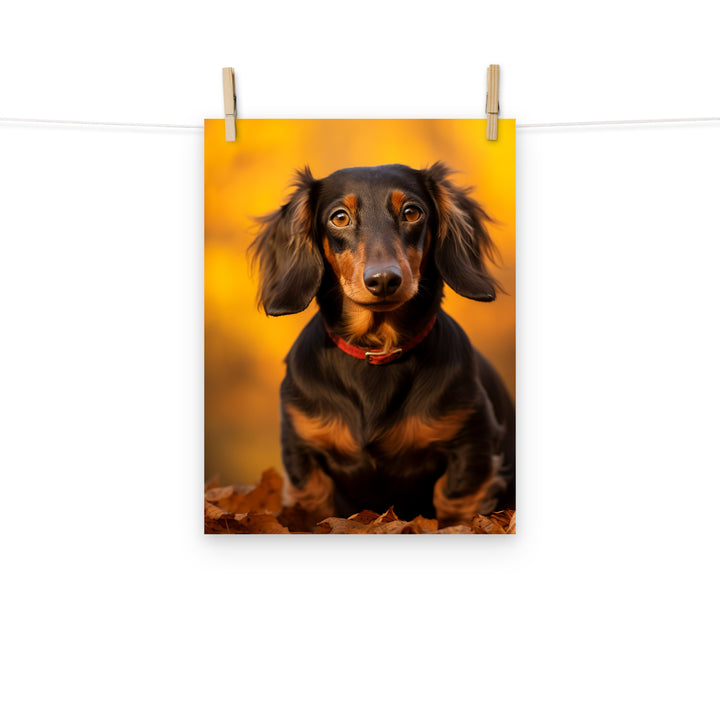 Dachshund Photo paper poster - PosterfyAI.com