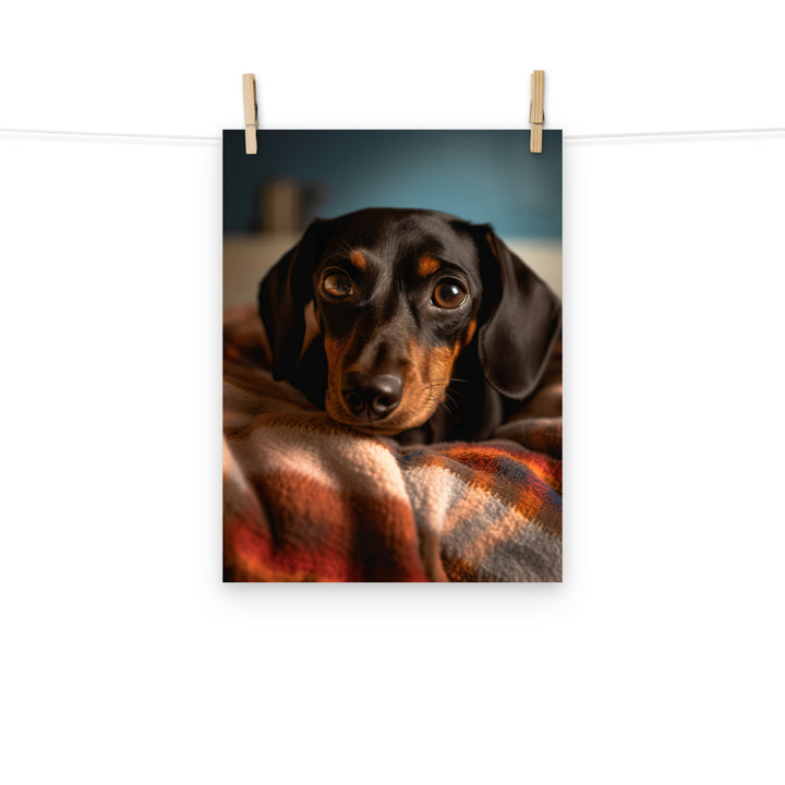 Dachshund Photo paper poster - PosterfyAI.com
