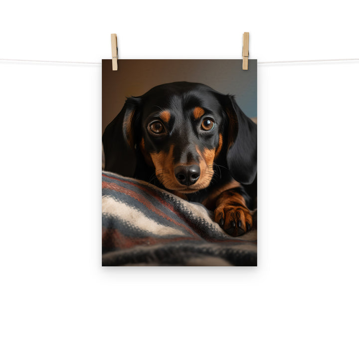 Dachshund Photo paper poster - PosterfyAI.com