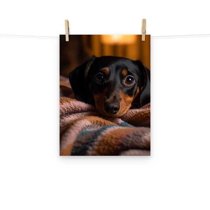Dachshund Photo paper poster - PosterfyAI.com