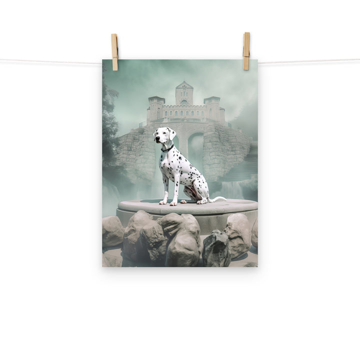Dalmatian Photo paper poster - PosterfyAI.com