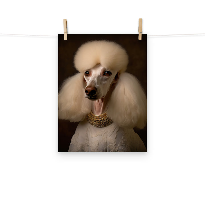 Poodle Photo paper poster - PosterfyAI.com