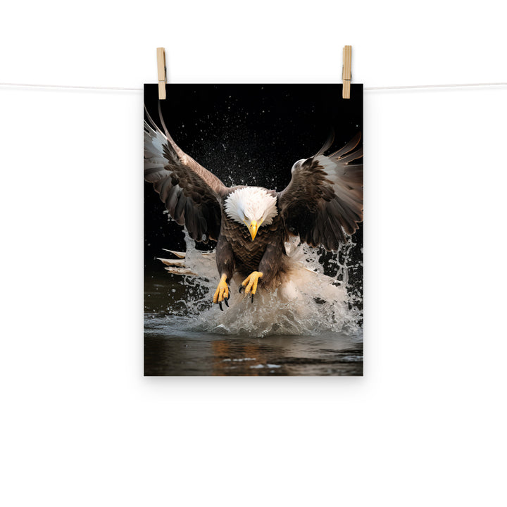 Eagle Photo paper poster - PosterfyAI.com