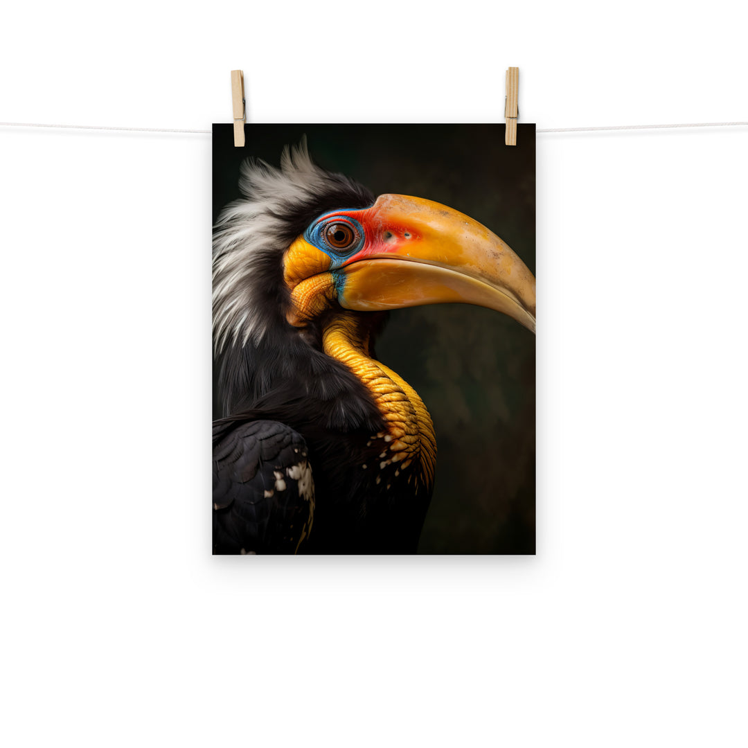 Hornbill Photo paper poster - PosterfyAI.com