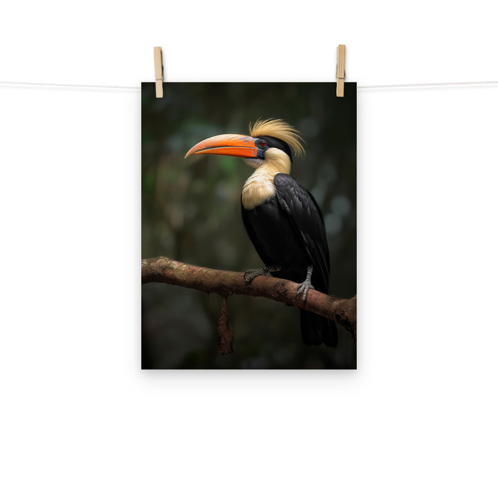 Hornbill Photo paper poster - PosterfyAI.com