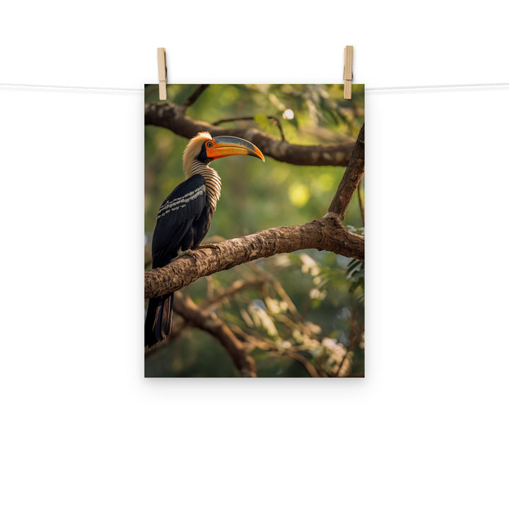 Hornbill Photo paper poster - PosterfyAI.com