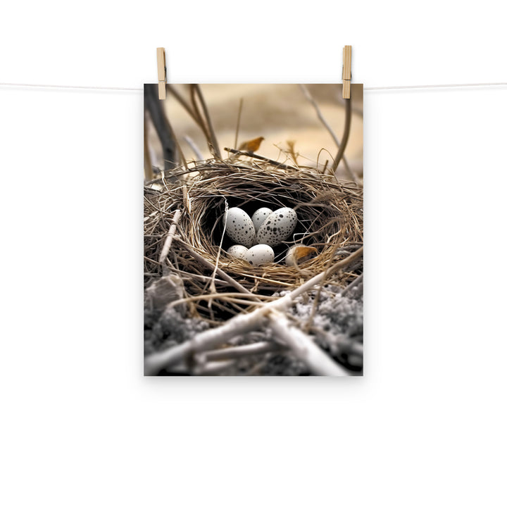 Quail Photo paper poster - PosterfyAI.com
