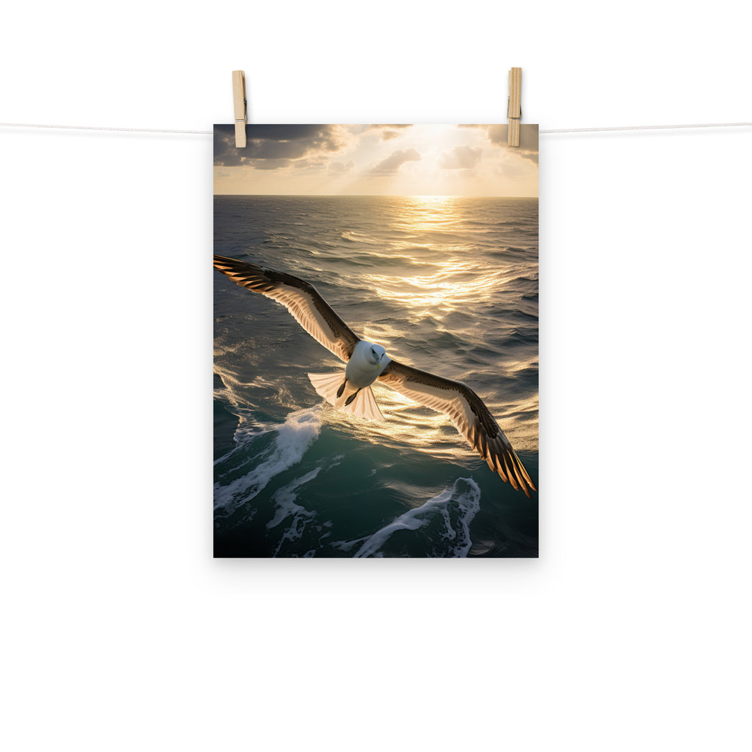 Albatross Photo paper poster - PosterfyAI.com