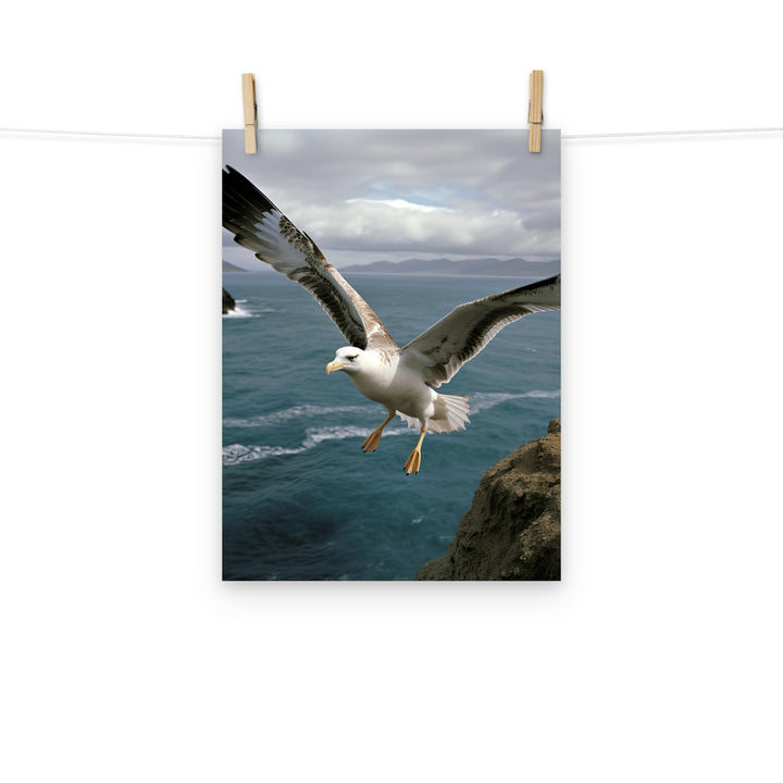 Albatross Photo paper poster - PosterfyAI.com