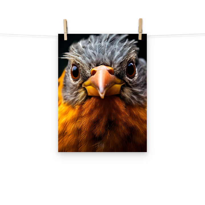 Finch Photo paper poster - PosterfyAI.com