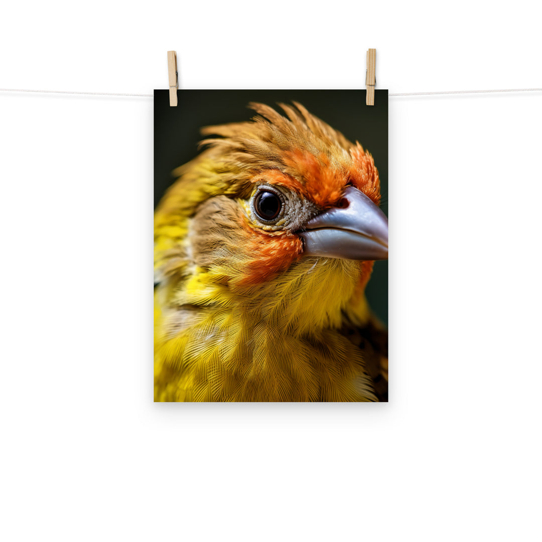 Finch Photo paper poster - PosterfyAI.com