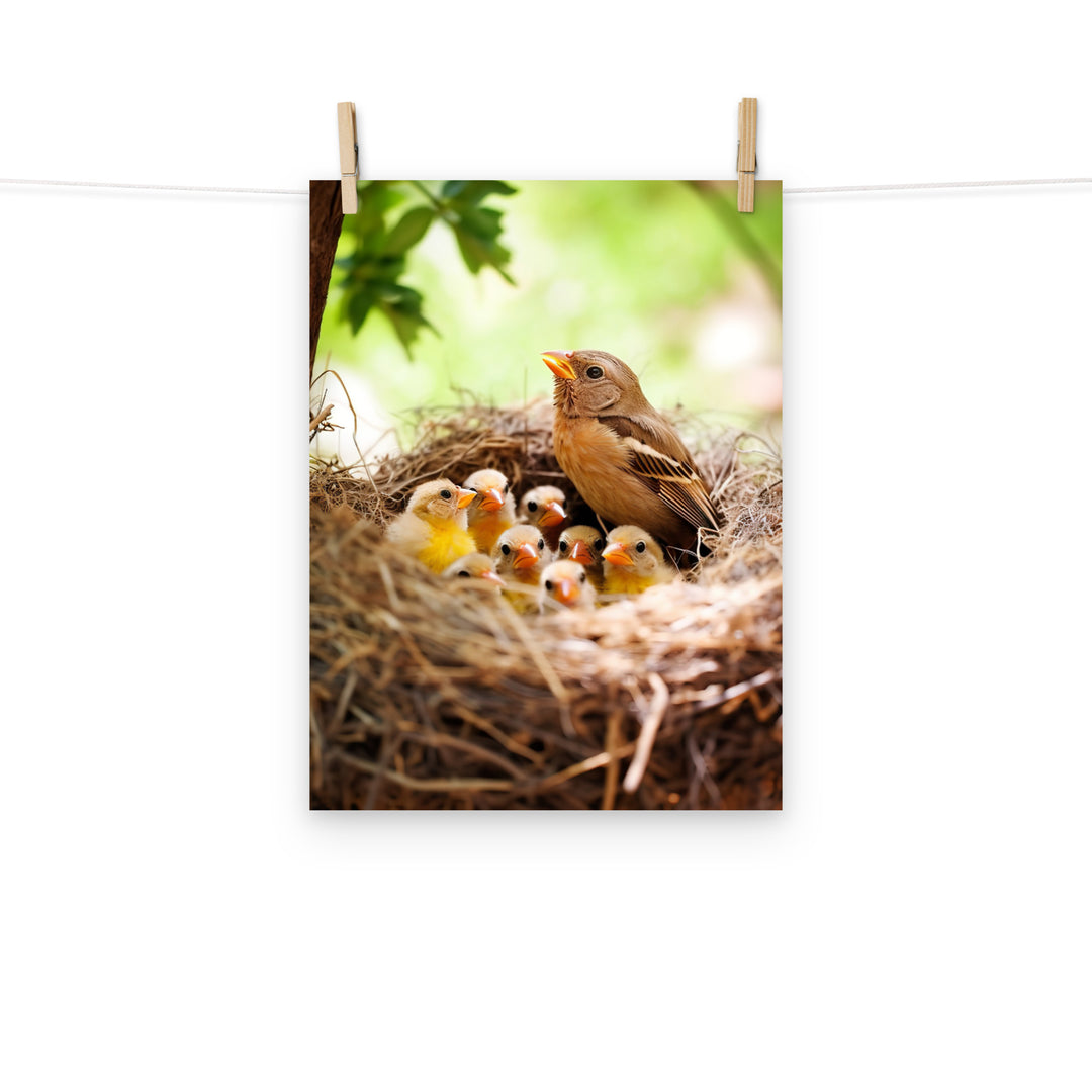 Finch Photo paper poster - PosterfyAI.com