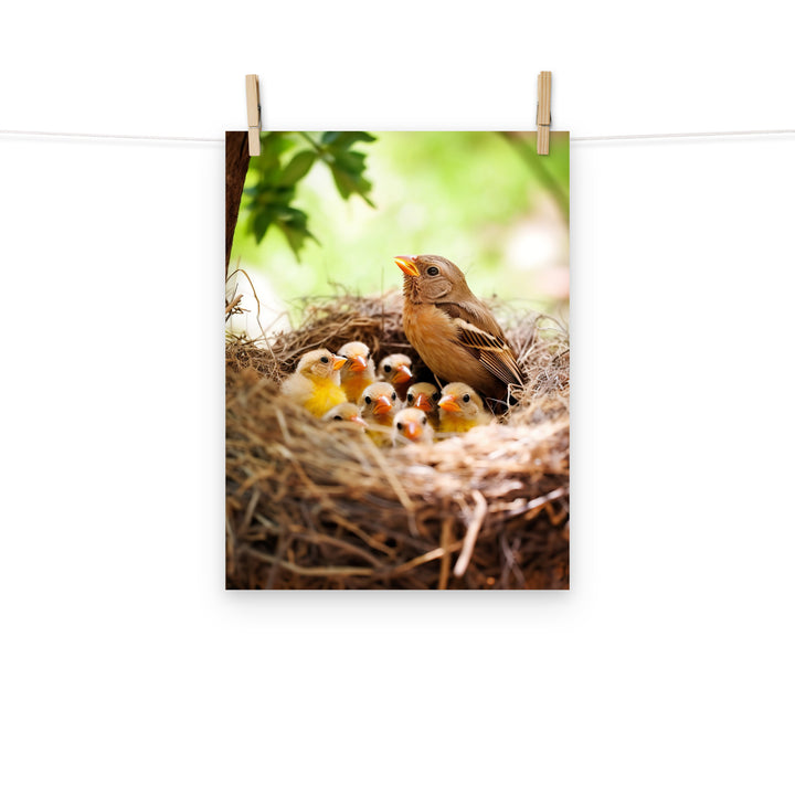 Finch Photo paper poster - PosterfyAI.com