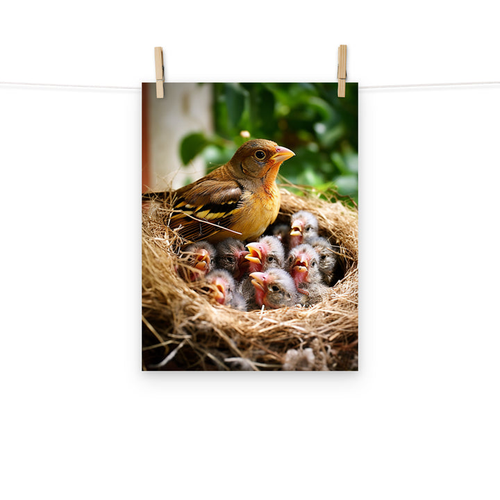 Finch Photo paper poster - PosterfyAI.com