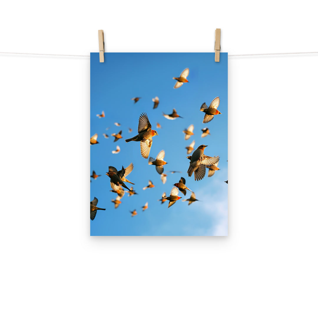 Finch Photo paper poster - PosterfyAI.com