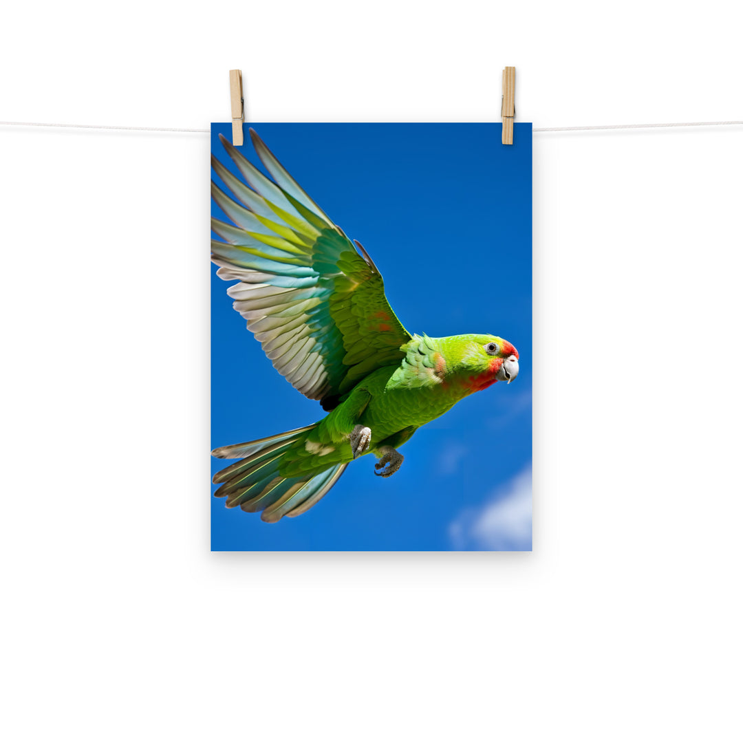 Kakariki Photo paper poster - PosterfyAI.com