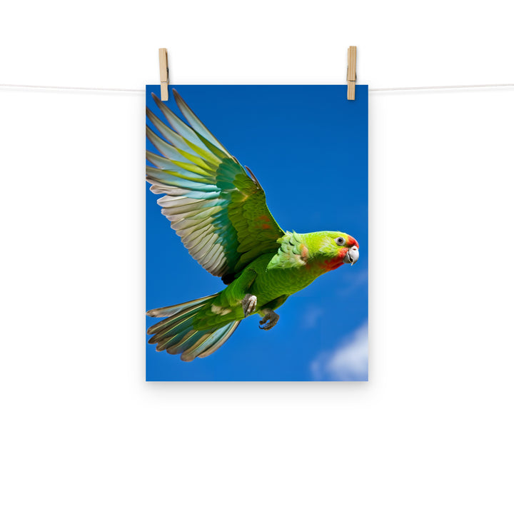Kakariki Photo paper poster - PosterfyAI.com