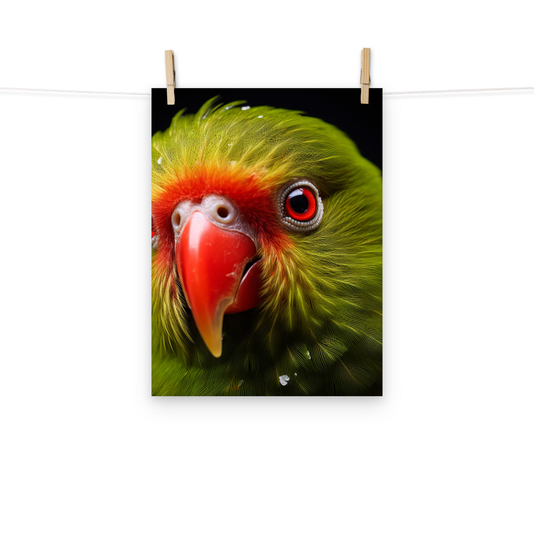 Kakariki Photo paper poster - PosterfyAI.com