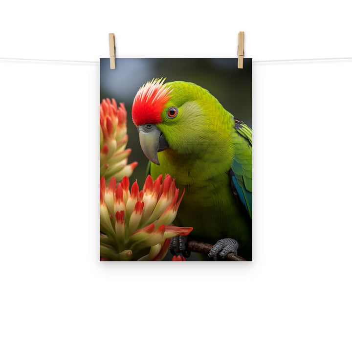 Kakariki Photo paper poster - PosterfyAI.com