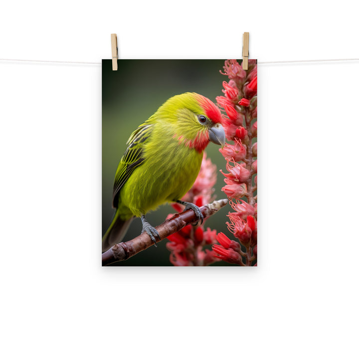 Kakariki Photo paper poster - PosterfyAI.com