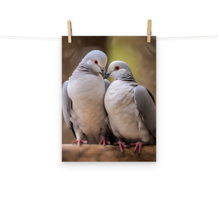 Dove Photo paper poster - PosterfyAI.com