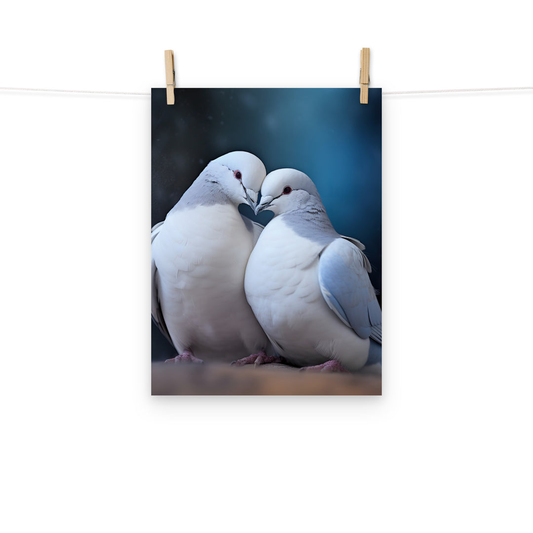 Dove Photo paper poster - PosterfyAI.com
