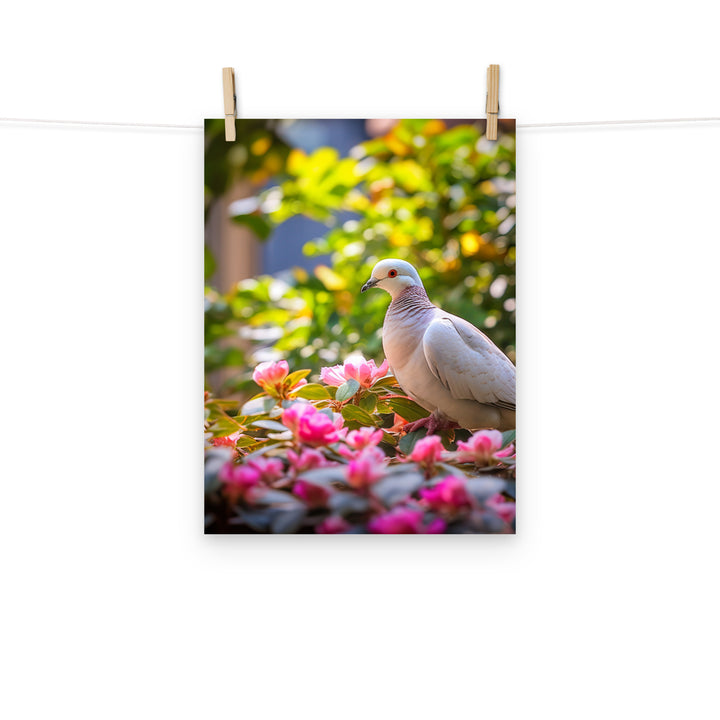 Dove Photo paper poster - PosterfyAI.com