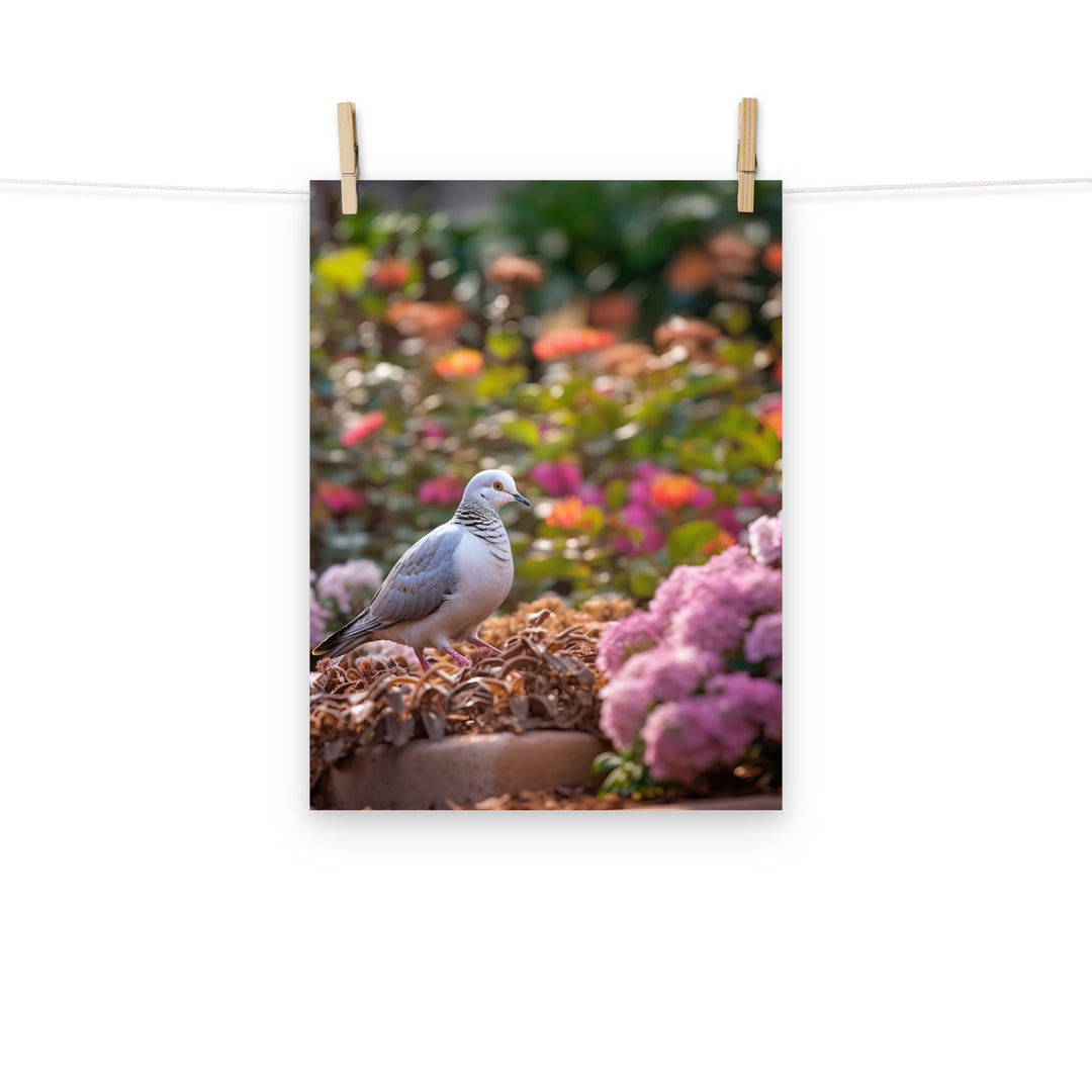 Dove Photo paper poster - PosterfyAI.com
