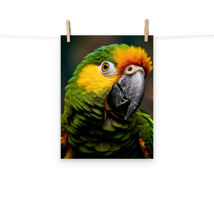 Parrot Photo paper poster - PosterfyAI.com