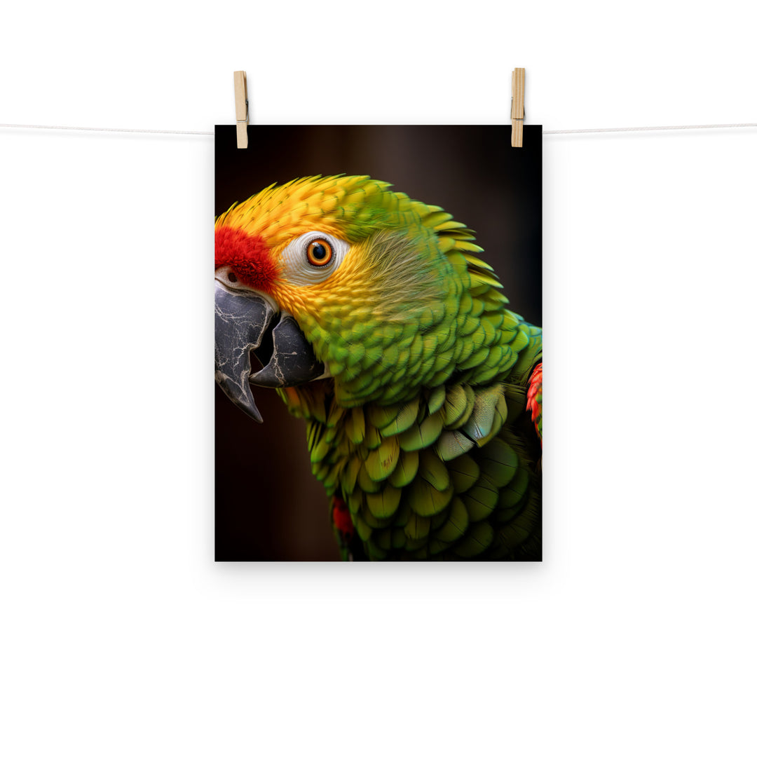 Parrot Photo paper poster - PosterfyAI.com