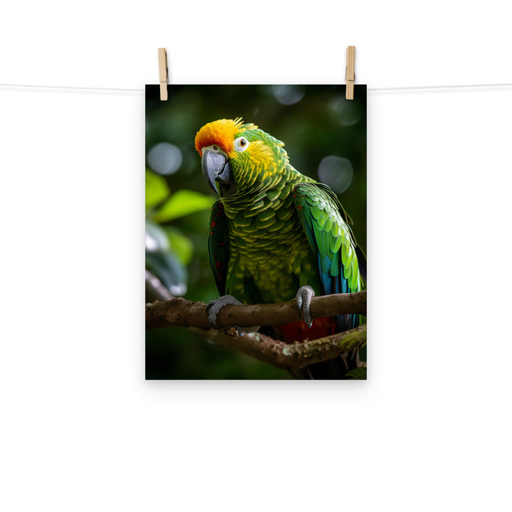 Parrot Photo paper poster - PosterfyAI.com