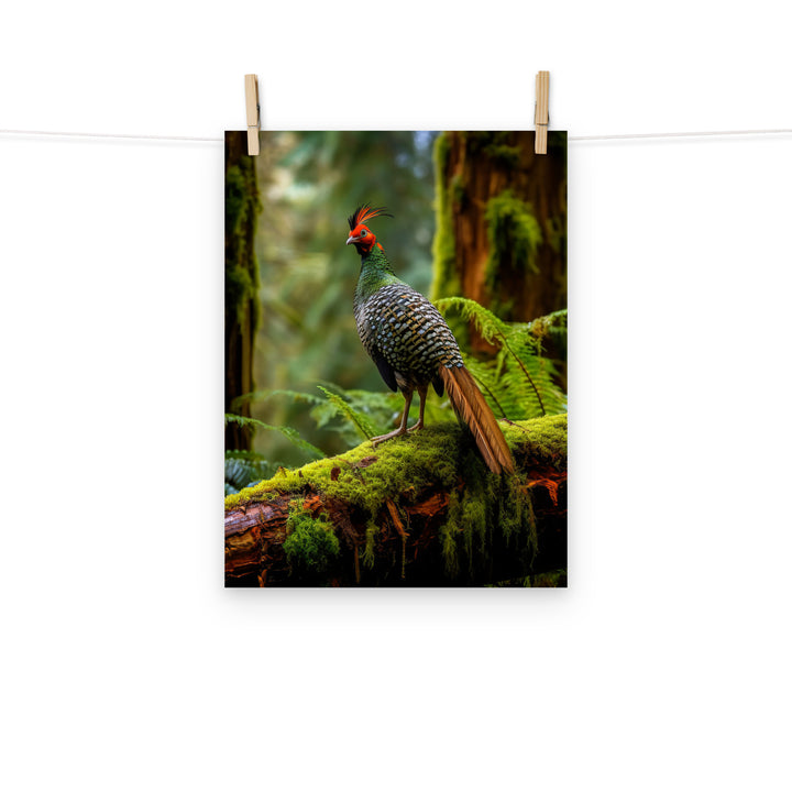 Pheasant Photo paper poster - PosterfyAI.com