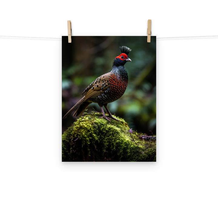Pheasant Photo paper poster - PosterfyAI.com