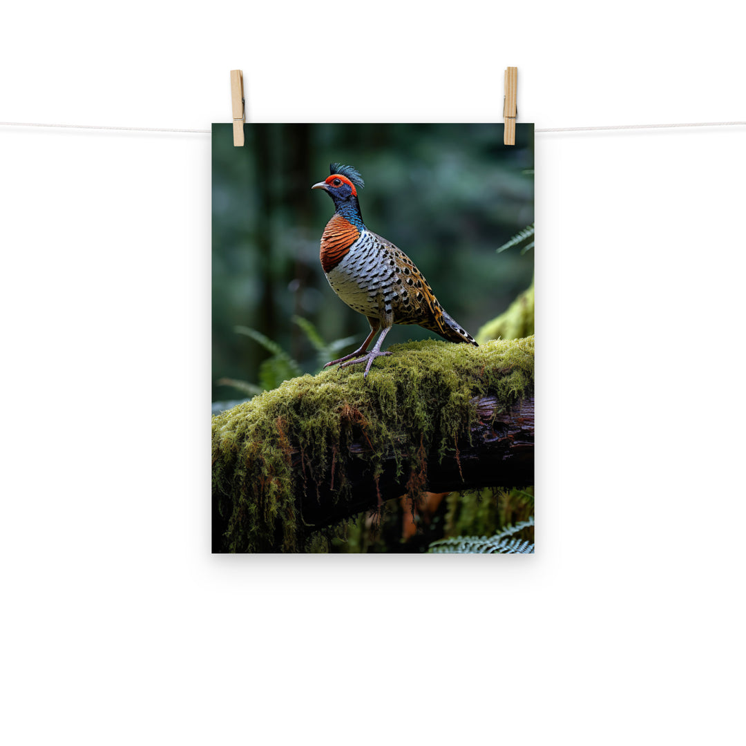 Pheasant Photo paper poster - PosterfyAI.com