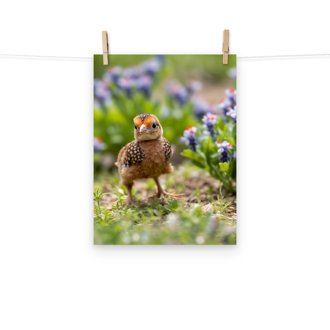 Chick Photo paper poster - PosterfyAI.com