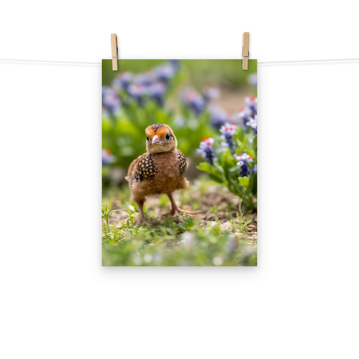 Chick Photo paper poster - PosterfyAI.com
