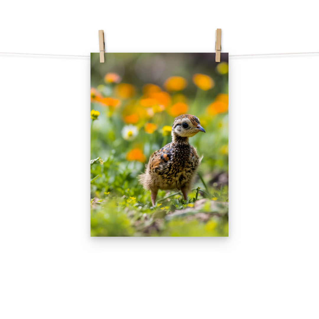 Chick Photo paper poster - PosterfyAI.com