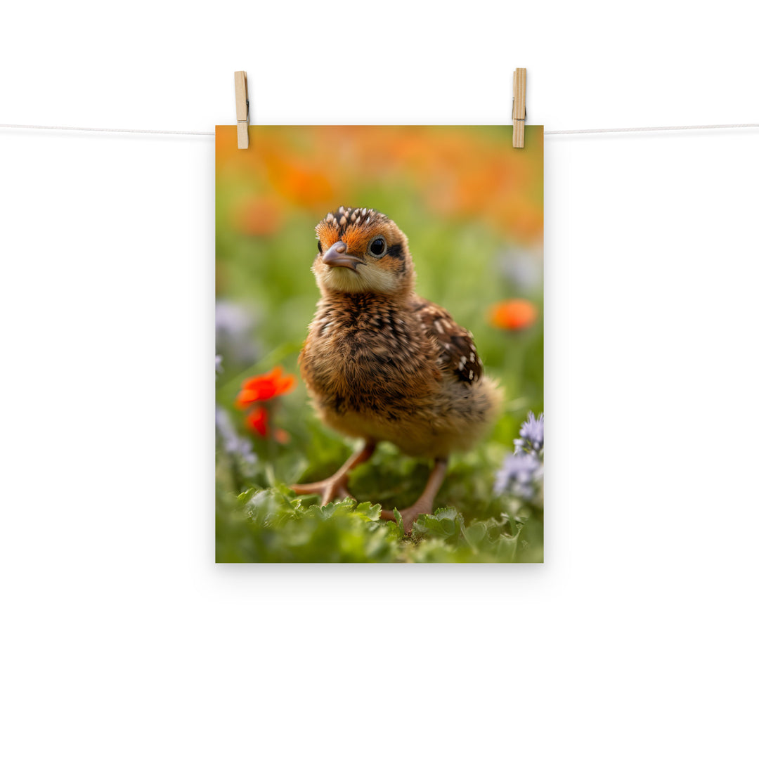 Chick Photo paper poster - PosterfyAI.com