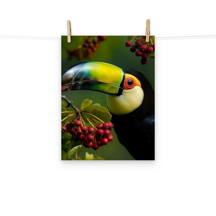 Toucan Photo paper poster - PosterfyAI.com