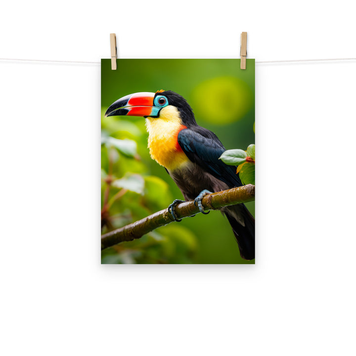 Toucan Photo paper poster - PosterfyAI.com