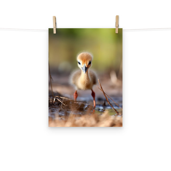 Chick Photo paper poster - PosterfyAI.com