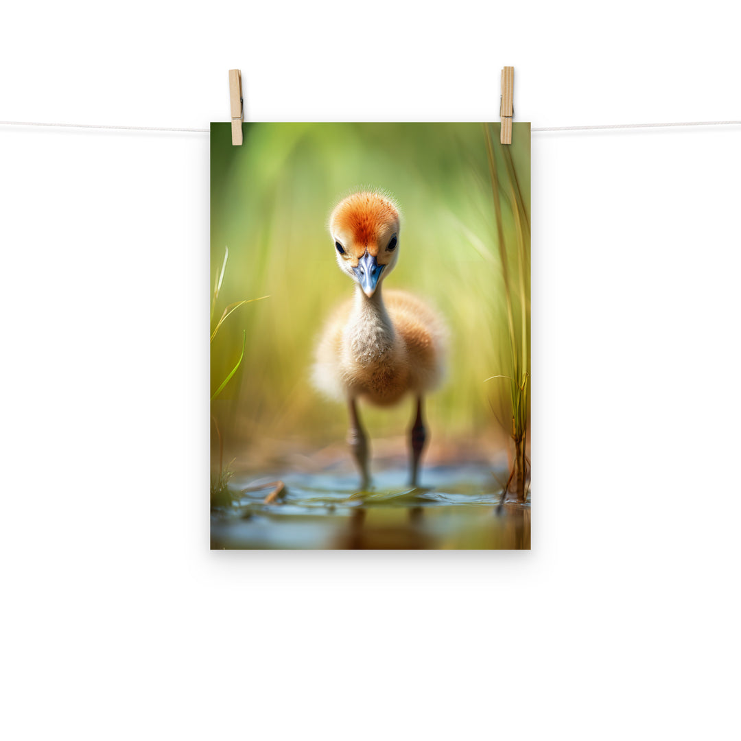 Chick Photo paper poster - PosterfyAI.com