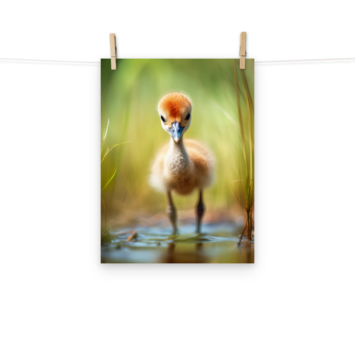 Chick Photo paper poster - PosterfyAI.com