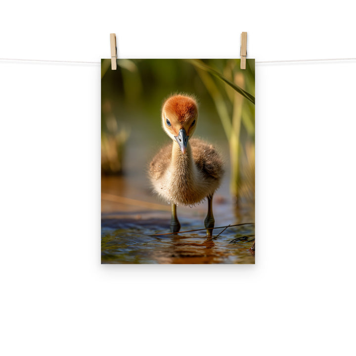 Chick Photo paper poster - PosterfyAI.com