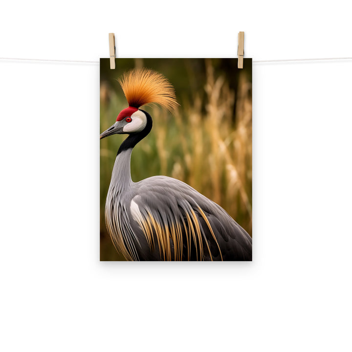Crane Photo paper poster - PosterfyAI.com