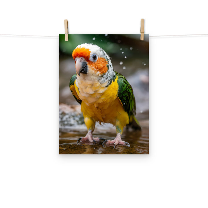 Caique Photo paper poster - PosterfyAI.com