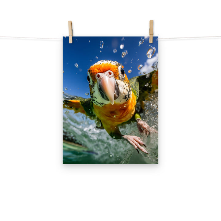Caique Photo paper poster - PosterfyAI.com