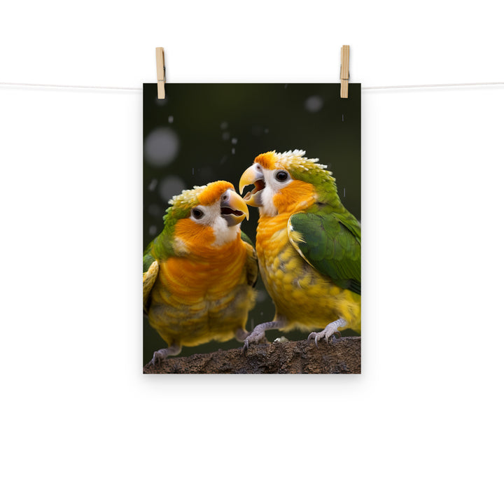 Caique Photo paper poster - PosterfyAI.com
